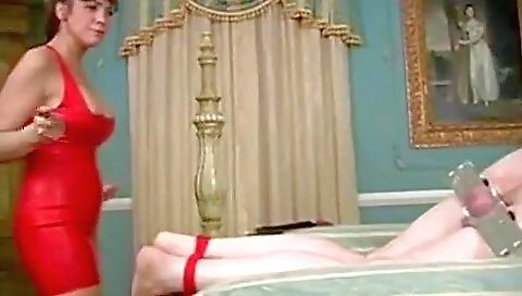 Busty Milf Humbler Ball Whipping