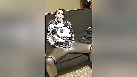 Vibed In Silver Leggings