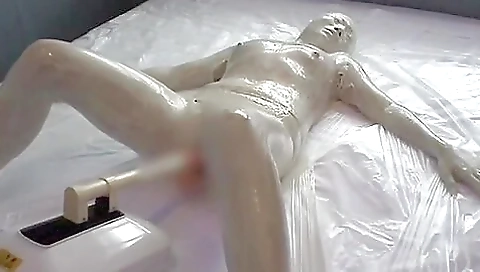 Liquid Latex Bondage