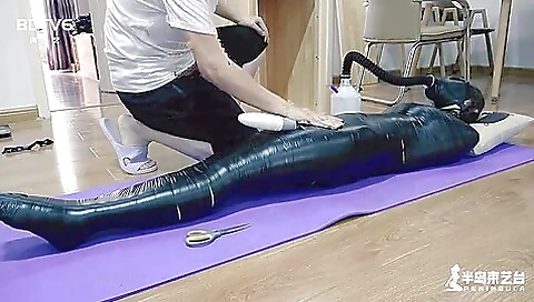Mummified In Gasmask
