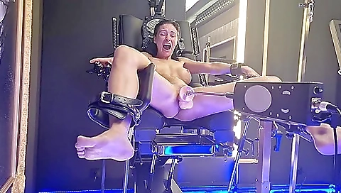 My First Sex Machine And The Best Squirt Orgasm!!!