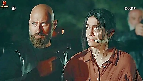 Greek Actress Elena Bikou Bound And Cleave Gagged
