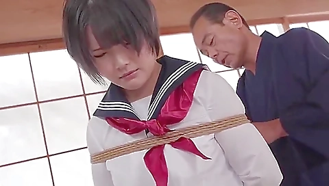 Gajk-017 A Is Tied Up And Trained In A Storehouse. A Country Girl Sold To Pay Off Her Stepfathers Debts. She Writhes And Cries As The Rope And Candles Dig Into Her Plump Ass. Hina Kawai