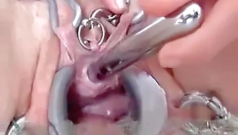 Spread Cunt Gets Peehole Fucked