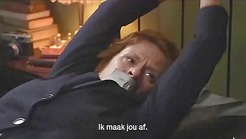 Female Policeofficer Bound And Gagged On The Bed
