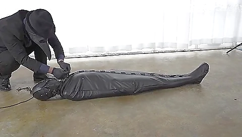 Woman In Sack