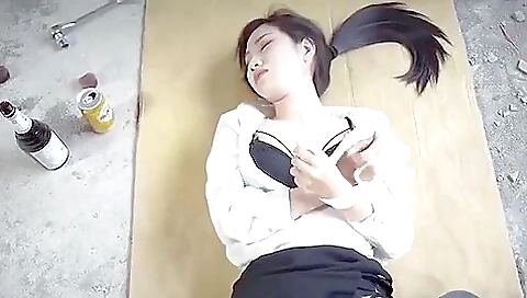 Chinese Construction Worker Tied And Fucked