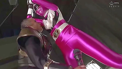 Spsc-56 The Return Of Super Heroine 90s Beast Holy Sentai Seigaman Targeted Seiga Pink Kanna Shiraishi