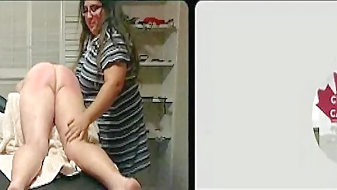 Post-punishment Fun Spanking By Step mommy