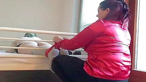 Alexia Gets A Domestic Spanking & Bastinado