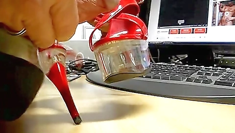 Red Platforms To Cum