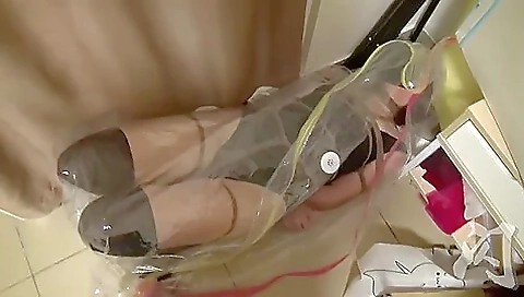 Vacuum Bag Breath Play Struggle